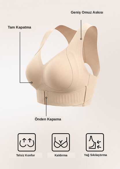 Regovens - Sırt Dikleştirici Push-Up Sütyen